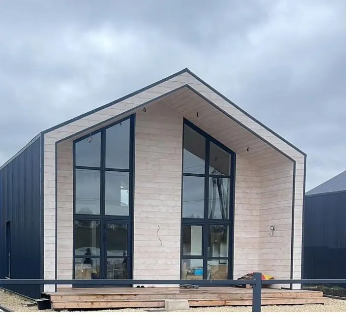 Витражи для дома в стиле barn — Частный дом, проект ООО Развитие